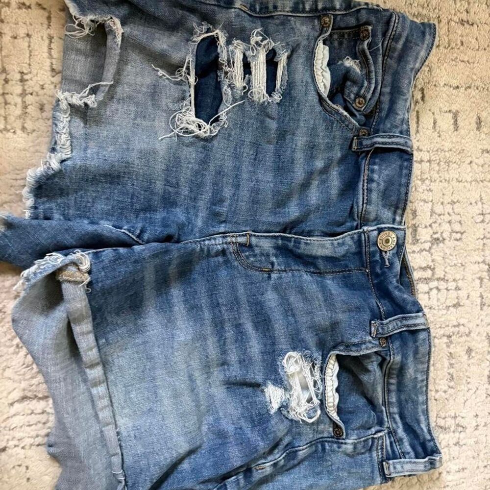 American-eagle Women's Blue and Navy Shorts